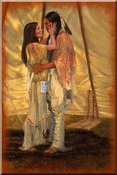 Couple amérindien