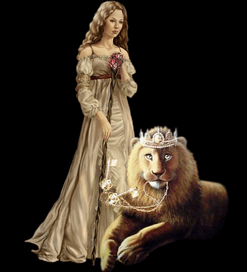 La princesse et son lion
