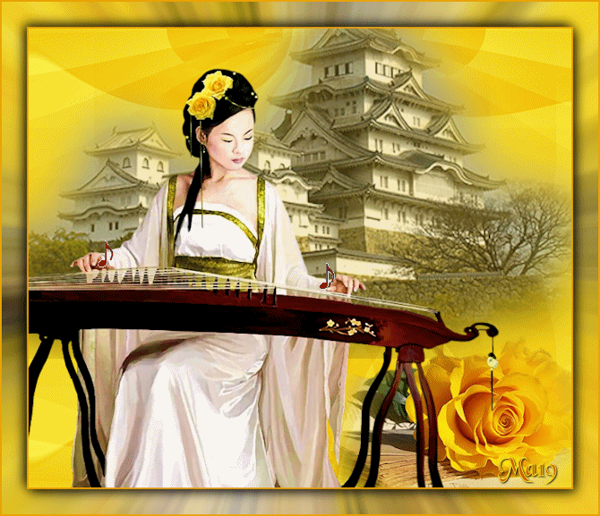 Chinoise musicienne